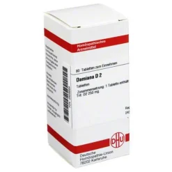 DHU Damiana D 2 Tabletten, 80 St- D