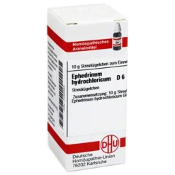 E|E-DHU Ephedrinum hydrochloricum D 6 Globuli, 10 g