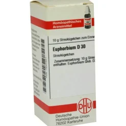 DHU Euphorbium D 30 Globuli, 10 g^ Hot