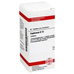 Euphrasia D 12 Tabletten, 80 St^DHU Online