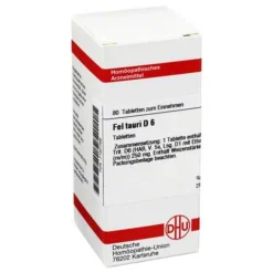 DHU Fel Tauri D 6 Tabletten, 80 St^
