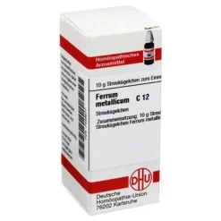 DHU Ferrum metallicum C 12 Globuli, 10 g- F|F