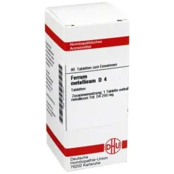 DHU Ferrum metallicum D 4 Tabletten, 80 St- F