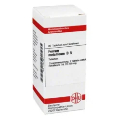 DHU Ferrum metallicum D 5 Tabletten, 80 St^ Outlet