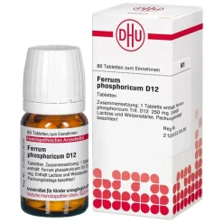 DHU Ferrum phosphoricum D 12 Tabletten, 80 St^DHU Schüßler-Salze Hot