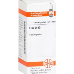 F|F-DHU Filix D 30 Globuli, 10 g