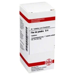 DHU F-Flor de Piedra D 4 Tabletten, 80 St