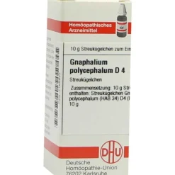 DHU Gnaphalium polycephalum D 4 Globuli, 10 g- G
