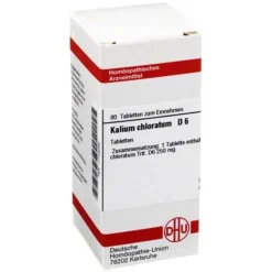 DHU Kalium chloratum D 6 Tabletten, 80 St^DHU Schüßler-Salze Outlet
