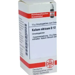 DHU Kalium nitricum D 12 Globuli, 10 g- K|K