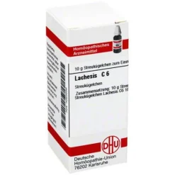 L|L-DHU Lachesis C 6 Globuli, 10 g