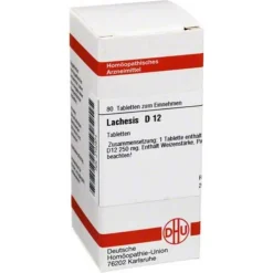 DHU L-Lachesis D 12 Tabletten, 80 St