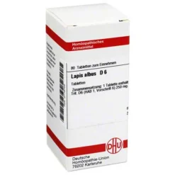 Lapis Albus D 6 Tabletten, 80 St^DHU Discount