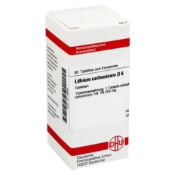 DHU Lithium carbonicum D 6 Tabletten, 80 St- L
