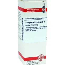 DHU Lycopus virg. D 1 Dilution, 20 ml- L