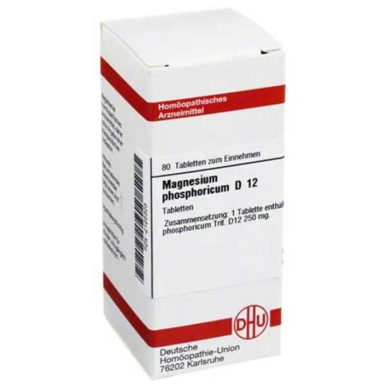 DHU Schüßler-Salze DHU Magnesium phosphoricum D 12 Tabletten, 80 St- M|Salze 1-12