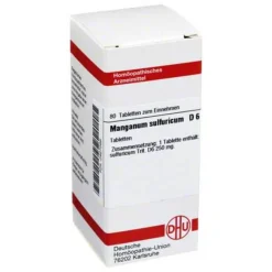 DHU Manganum sulfuricum D 6 Tabletten, 80 St^ New