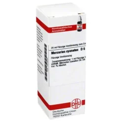DHU Mercurius cyanatus D 6 Dilution, 20 ml- M
