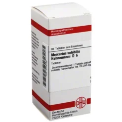 DHU Mercurius solubilis D 6 Tablett, 80 St- M