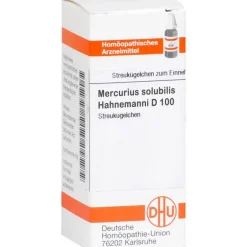 M-DHU Mercurius solubilis D 100 Globuli, 10 g