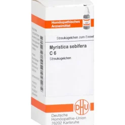 DHU Myristica sebifera C 6 Globuli, 10 g^ Best