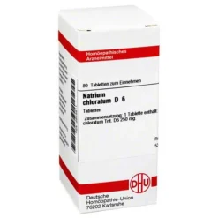 DHU Schüßler-Salze N|Salze 1-12-DHU Natrium chloratum D 6 Tabletten, 80 St