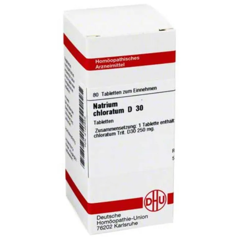DHU Natrium chloratum D 30 Tabletten, 80 St- N