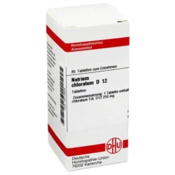 DHU Schüßler-Salze Salze 1-12|N-DHU Natrium chloratum D 12 Tabletten, 80 St
