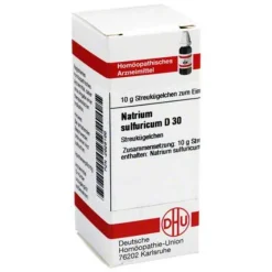 DHU Natrium sulfuricum D 30 Globuli, 10 g- N|N