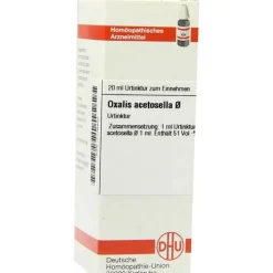 DHU Oxalis Acetosella Urtinktur, 20 ml^ New