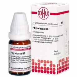 DHU Phytolacca D 6 Globuli, 10 g- P|P