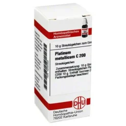 DHU Platinum metallicum C 200 Globuli, 10 g^