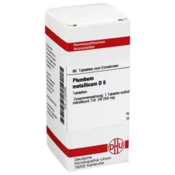 DHU P-Plumbum metallicum D 6 Tabletten, 80 St
