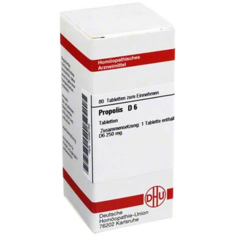 DHU Propolis D 6 Tabletten, 80 St- P|Propolis