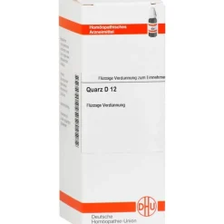 DHU Quarz D 12 Dilution, 20 ml^