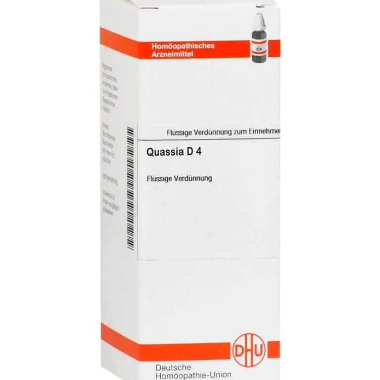 DHU Quassia D 4 Dilution, 20 ml^