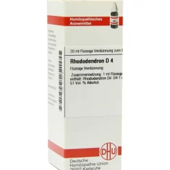 Rhododendron D 4 Dilution, 20 ml^DHU Best