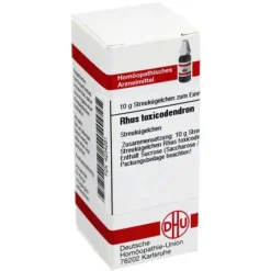 DHU Rhus toxicodendron C 1000 Globuli, 10 g- Q-R|Q-R