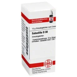 S-DHU Sabadilla D 30 Globuli, 10 g