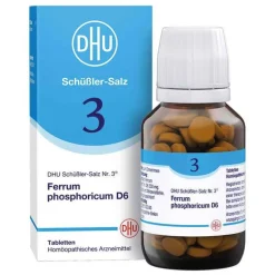 DHU Schüßler-Salz Nr. 3 Ferrum phosphoricum D6 Tabletten, 200 St^DHU Schüßler-Salze Hot