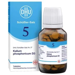 DHU Schüßler-Salze Salze 1-12|D 3-DHU Schüßler-Salz Nr. 5 Kalium phosphoricum D3 Tabletten, 200 St
