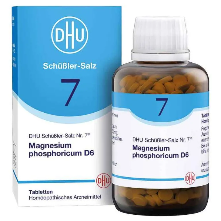 DHU Schüßler-Salz Nr. 7 Magnesium phosphoricum D6 Tabletten, 900 St^DHU Schüßler-Salze Hot