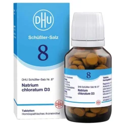 DHU Schüßler-Salze DHU Schüßler-Salz Nr. 8 Natrium chloratum D3 Tabletten, 200 St- Salze 1-12|D 3