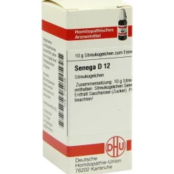 DHU Senega D 12 Globuli, 10 g- S