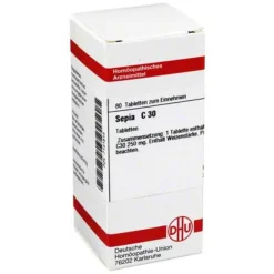 S-DHU Sepia C 30 Tabletten, 80 St