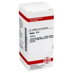 DHU S-Sepia D 4 Tabletten, 80 St