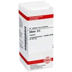 DHU Schüßler-Salze Salze 1-12-DHU Silicea D 5 Tabletten, 80 St