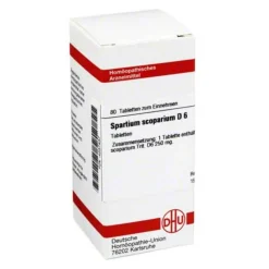 DHU Spartium Scoparium D 6 Tabletten, 80 St^ Clearance