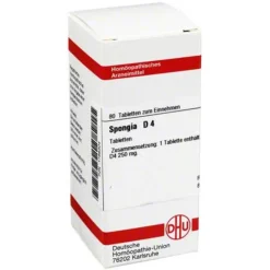DHU S-Spongia D 4 Tabletten, 80 St