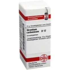 Strontium carbonicum D 12 Globuli, 10 g^DHU Best